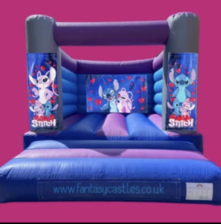 Stitch Bouncy Castle Hire Telford